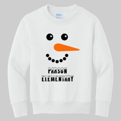 Youth Crewneck - Winter Holidays - Snowman Thumbnail
