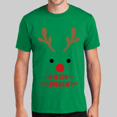 Adult T-Shirt - Winter Holidays - Reindeer  Thumbnail