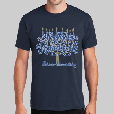Adult T-Shirt - Winter Holidays - Happy Hanukkah Thumbnail