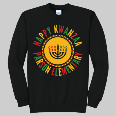 Adult Crewneck - Winter Holidays - Happy Kwanzaa Thumbnail